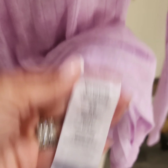 Vince Sheer Long Sleeve Crewneck Top Size S - Picture 4 of 7